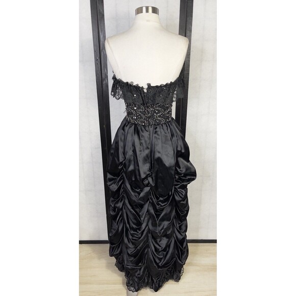 Loralie Vintage Black Formal Party Prom Dress. Size:  6 - Picture 3 of 8